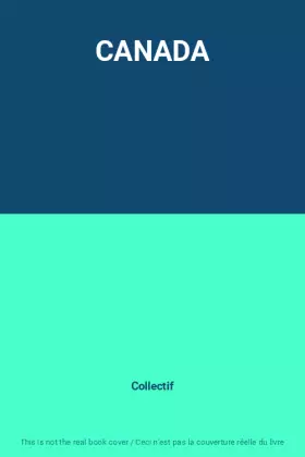 Couverture du produit · CANADA