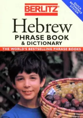 Couverture du produit · HEBREW PHRASE BOOK AND DICTIONARY