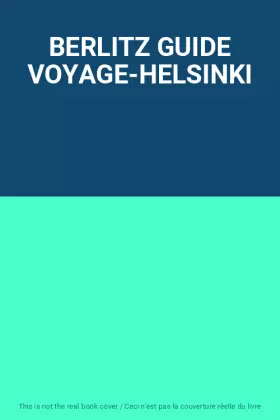 Couverture du produit · BERLITZ GUIDE VOYAGE-HELSINKI