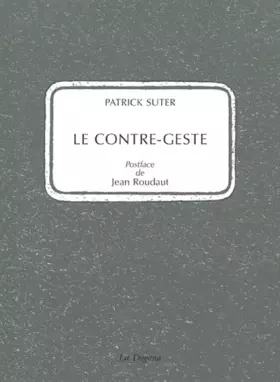 Couverture du produit · Le Contre-geste