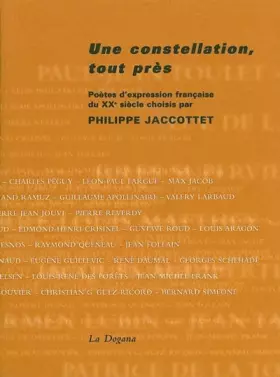 Couverture du produit · Une constellation, tout près
