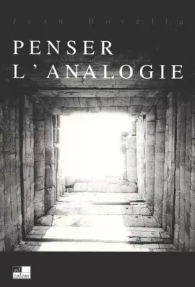 Couverture du produit · De l'analogie