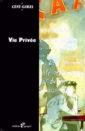 Couverture du produit · Vie privée