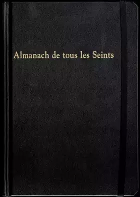 Couverture du produit · Almanach de tous les seints