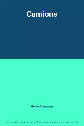 Couverture du produit · Camions