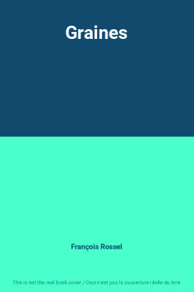 Couverture du produit · Graines