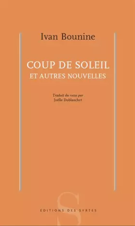 Couverture du produit · Coup de soleil et autres nouvelles