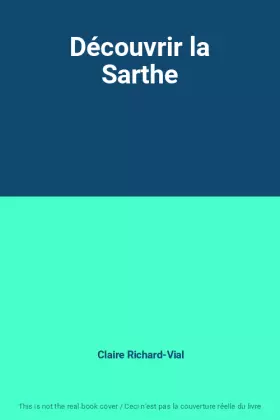 Couverture du produit · Découvrir la Sarthe