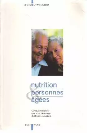 Couverture du produit · Nutrition, personnes âgées