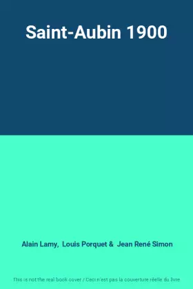 Couverture du produit · Saint-Aubin 1900