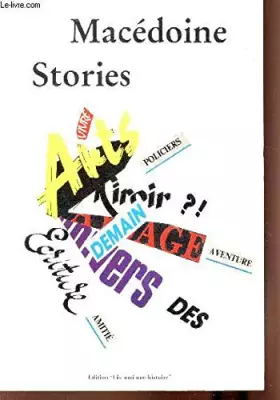 Couverture du produit · Macédoine stories