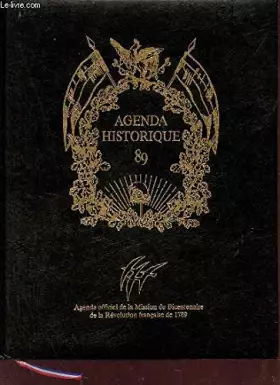 Couverture du produit · Agenda Historique 1989