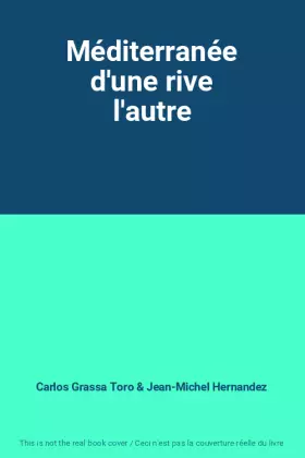 Couverture du produit · Méditerranée d'une rive l'autre