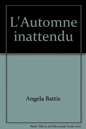 Couverture du produit · L'Automne inattendu