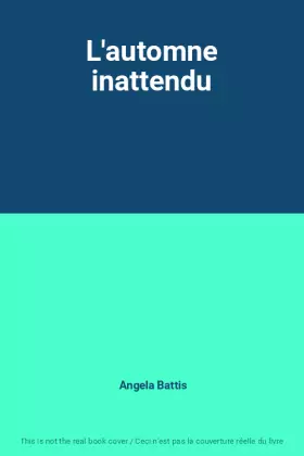 Couverture du produit · L'automne inattendu