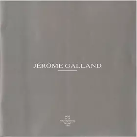 Couverture du produit · Jérôme Galland