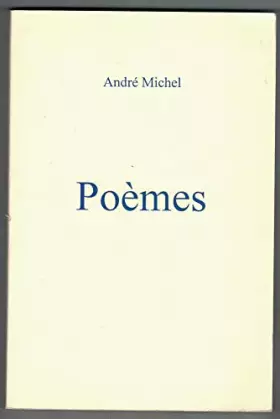 Couverture du produit · Poèmes