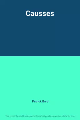 Couverture du produit · Causses