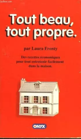 Couverture du produit · Tout beau, tout propre