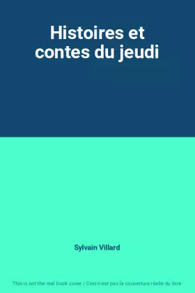 Couverture du produit · Histoires et contes du jeudi