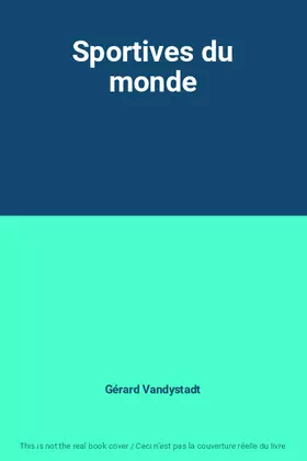 Couverture du produit · Sportives du monde