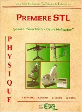 Couverture du produit · Physique, première STL. Spécialité