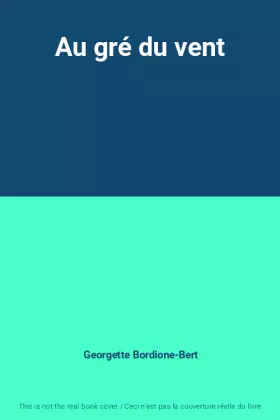 Couverture du produit · Au gré du vent
