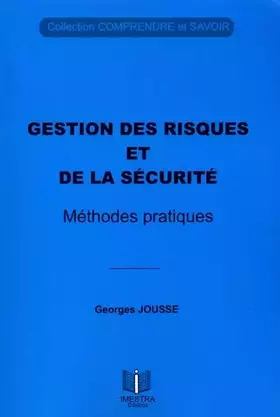 Couverture du produit · Gestion des risques et de la sécurité. Méthodes pratiques