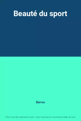Couverture du produit · Beauté du sport