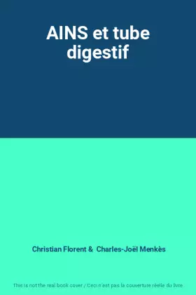 Couverture du produit · AINS et tube digestif