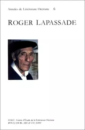 Couverture du produit · Roger Lapassade