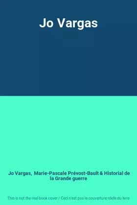 Couverture du produit · Jo Vargas