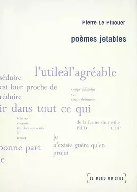 Couverture du produit · Poèmes jetables