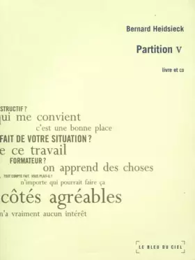 Couverture du produit · Partition V. : Avec CD