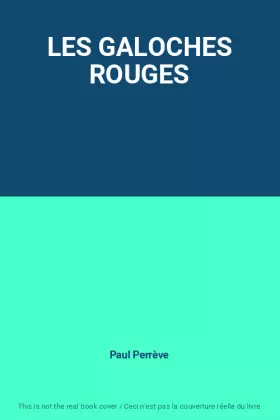 Couverture du produit · LES GALOCHES ROUGES