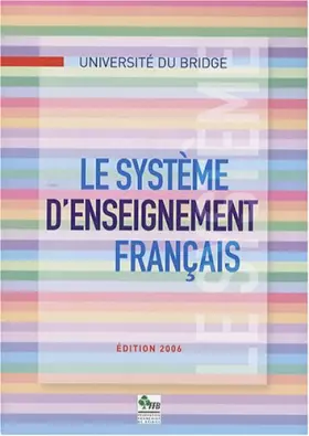 Couverture du produit · Le système d'enseignement français