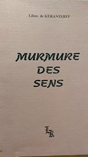 Couverture du produit · Murmure des sens