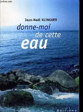 Couverture du produit · Donne-moi de cette eau