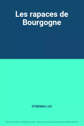 Couverture du produit · Les rapaces de Bourgogne