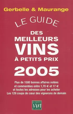 Couverture du produit · Le guide des meilleurs vins à petits prix