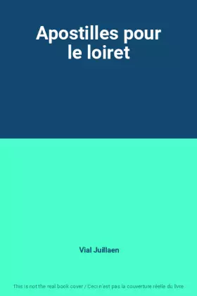 Couverture du produit · Apostilles pour le loiret