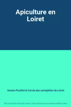 Couverture du produit · Apiculture en Loiret