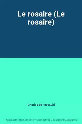 Couverture du produit · Le rosaire (Le rosaire)