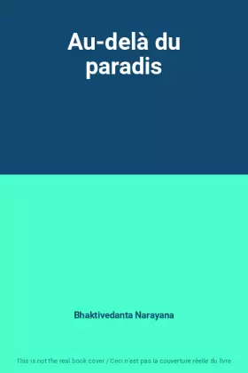 Couverture du produit · Au-delà du paradis