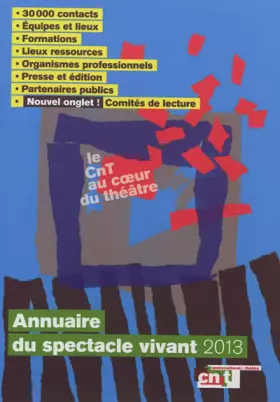 Couverture du produit · Annuaire du spectacle vivant
