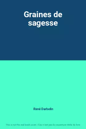 Couverture du produit · Graines de sagesse