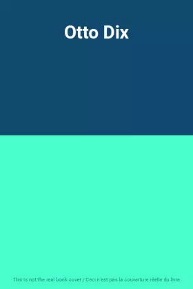 Couverture du produit · Otto Dix