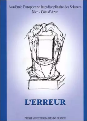 Couverture du produit · L'Erreur