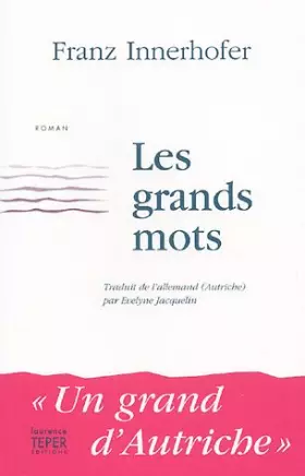 Couverture du produit · Les grands mots