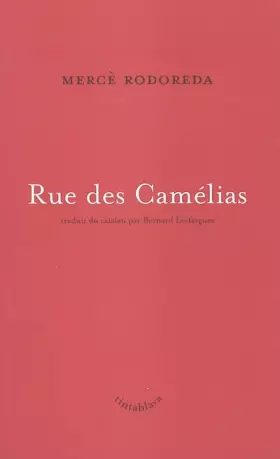Couverture du produit · Rue des Camélias